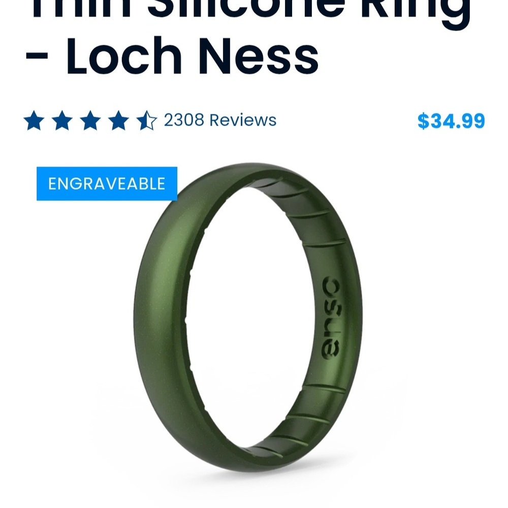 Enso Silicone Ring Set - Picture 2 of 3